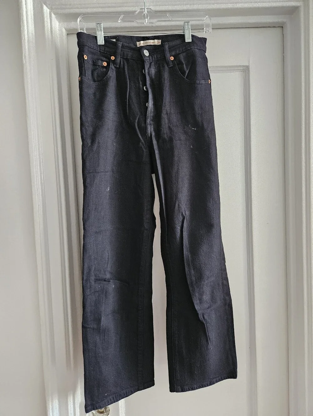 Levi's Ribcage Straight Ankle W26xL29 Black